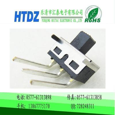 【供應拔動開關 開關 滑動開關 SS-12D06】價格,廠家,圖片,電工開關,樂清市匯泰電子-